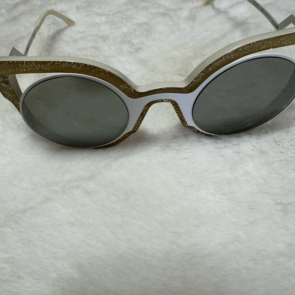 Fendi Glittering Gold Sunglasses